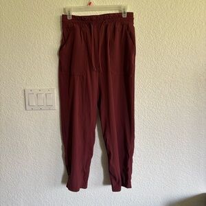 Women lululemon Burgundy Pants